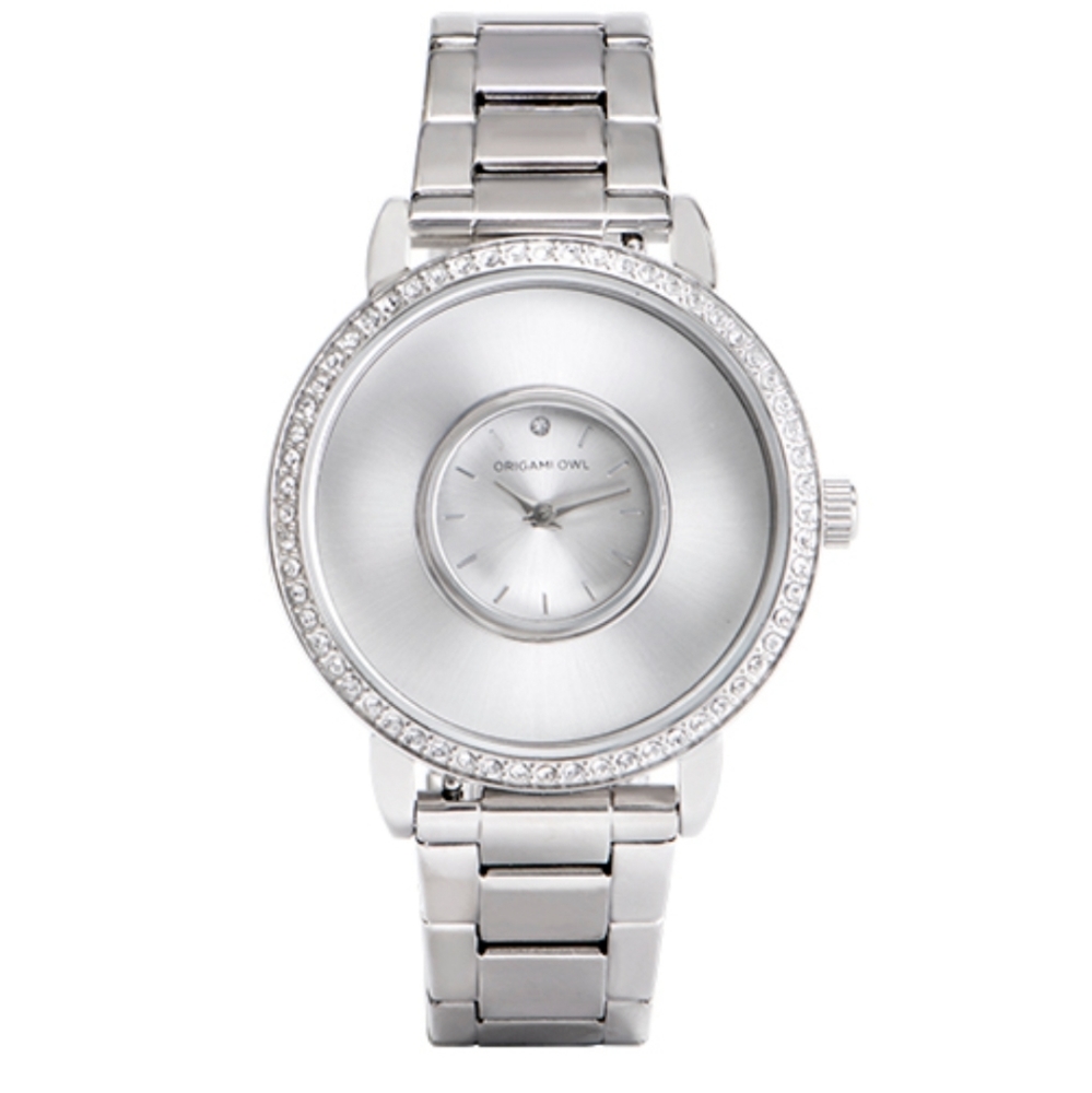 Origami Owl watch with accessories - Picture 4 of 6
